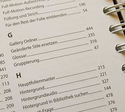 Word 2010: Stichwortverzeichnis anlegen | PCS Campus