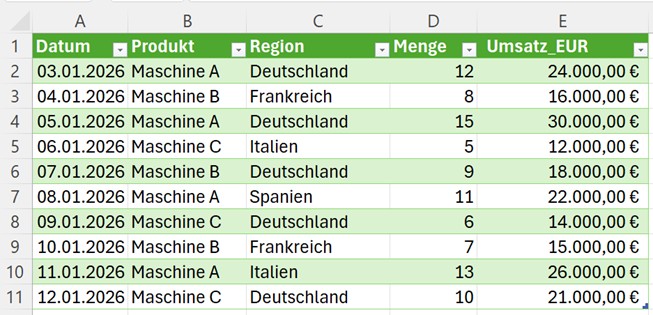 Datenanalyse mit Copilot 1