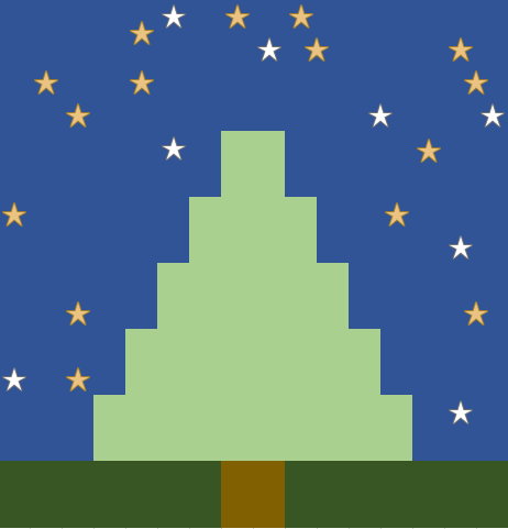 Screenshot 10 - Excel Weihnachtsbaum