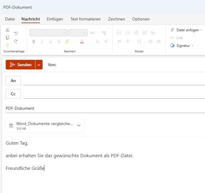 PDF versenden